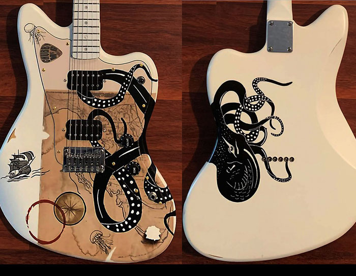 Painted Axe Hand Painted Guitars and Gear